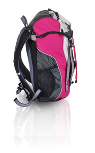Mochila de senderismo para niños rosa