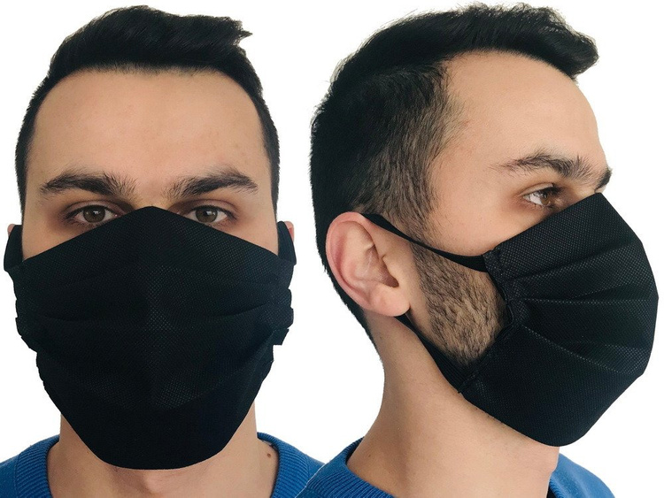 Herbruikbare maskers met filterzakje