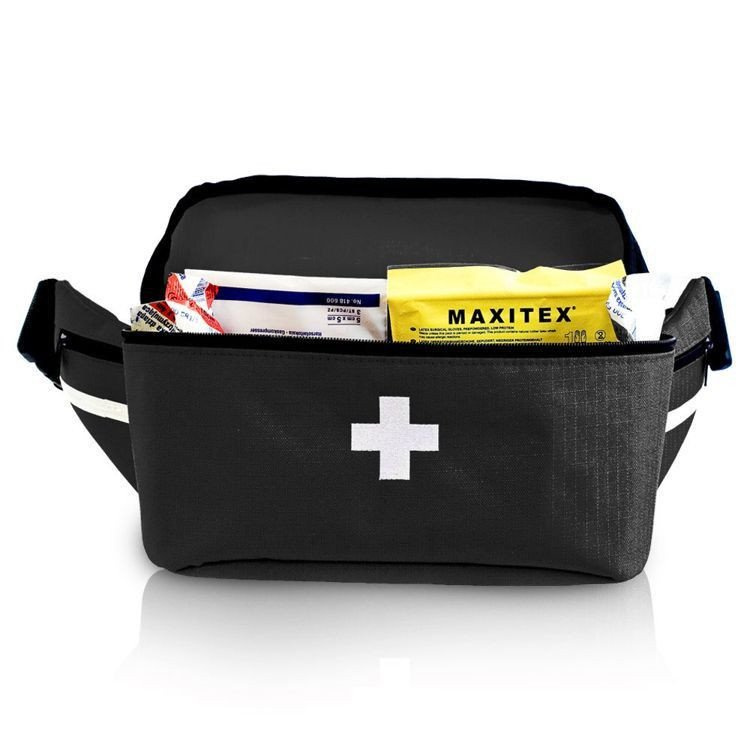 Ceinture de la trousse de premiers secours (grande) TRM-48 noire