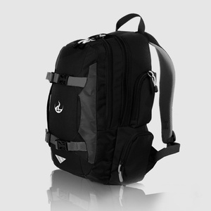 City / school backpack with skateboard space and laptop pocket - Trip - graphite