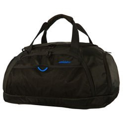 Gym sports bag with shoe separation pocket