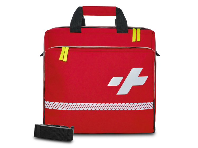 Large medical bag for nurses 26l TRM-21 red