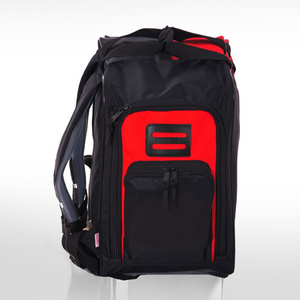 Skirucksack Tasche für Schuhe und Helm "Ski" rot