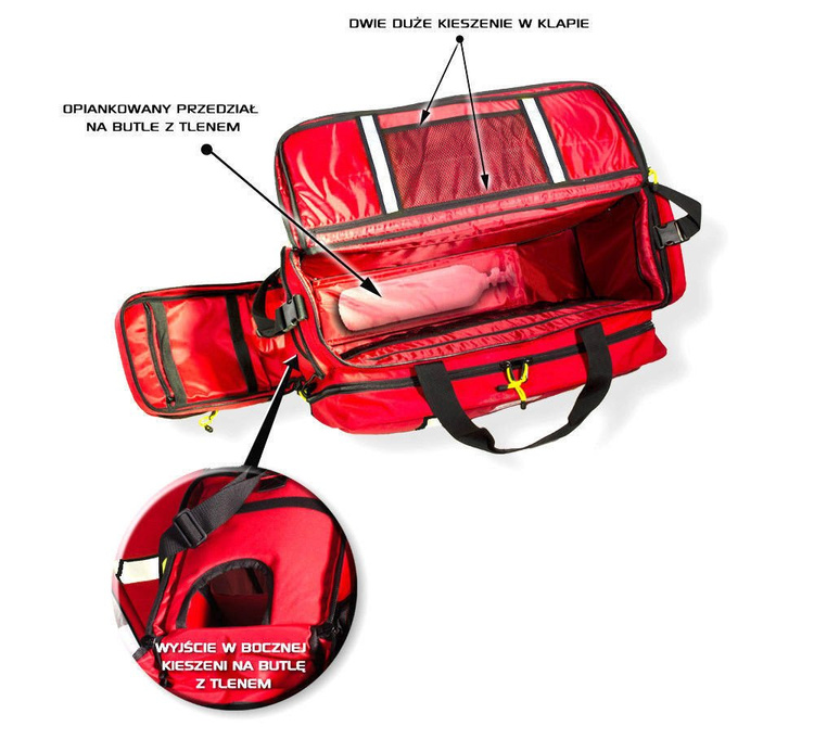 Borsa d'emergenza/borsa da vigile del fuoco 94l TRM-70