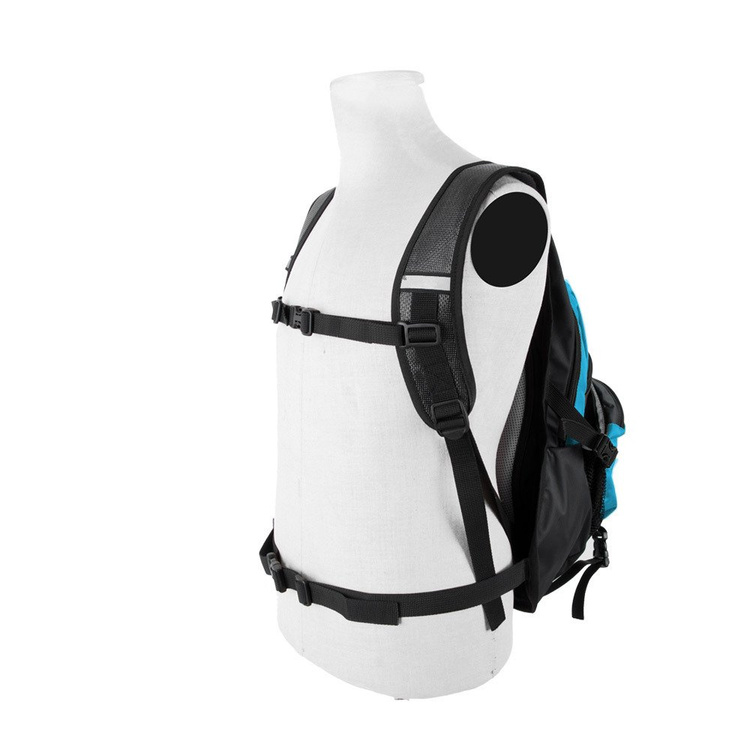 Mochila deportiva para bicicleta footing piscina o gimnasio con espacio para casco - cielo azul