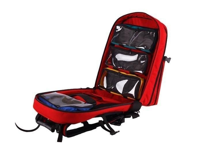 Zaino di salvataggio ampolla (196 ampolle) 56l TRM-57 - rosso