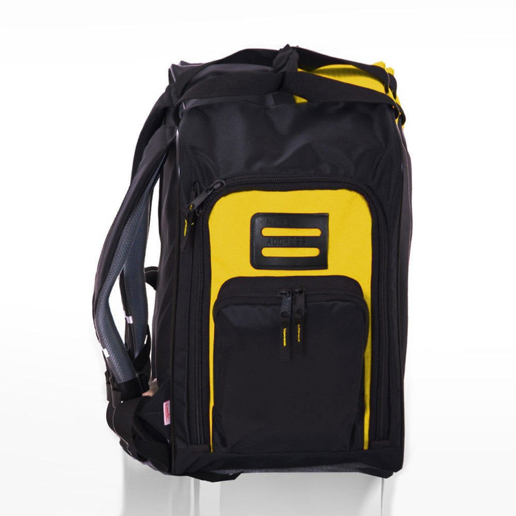 Bolsa mochila para botas y casco "Ski" amarillo