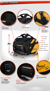 Športová cestovná taška veľkosti "xs" Travel graphite
