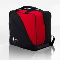 Skirucksack Tasche für Schuhe und Helm "Ski" rot