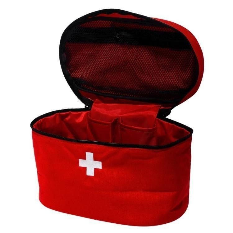 Medische borst (klein) 10l TRM-46 rood