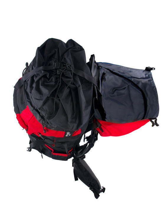 Expeditionsrucksack - Everest 70-85l rot